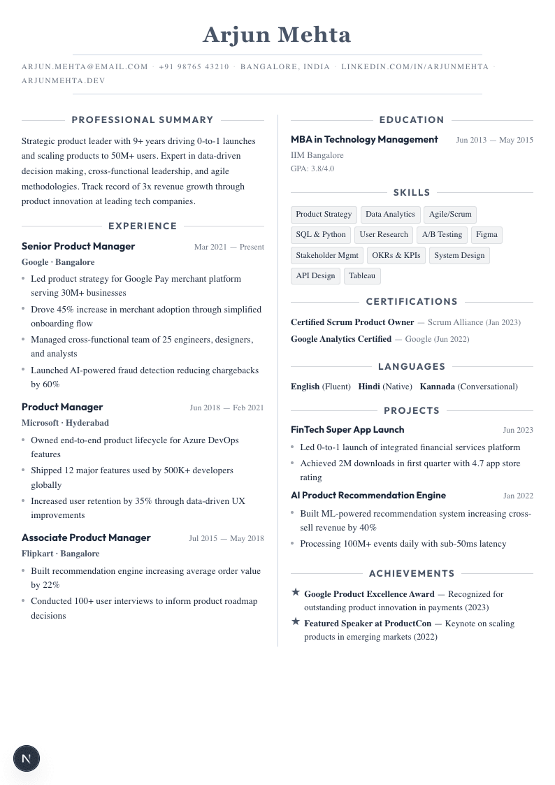 Editorial Slate Preview